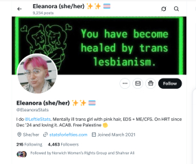 The Green Party and the word ‘female’