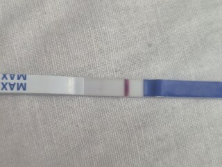 Faint line