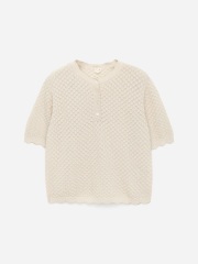 Tops with texture fabric
