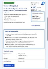 Help! Confused by British Gas rates