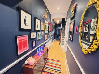 How to do a picture gallery on this wall