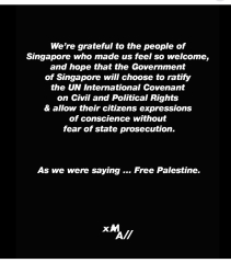 Singapore authorities investigating Massive Attack