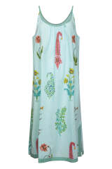 Where can I find a plain cotton sleeveless knee-length nightdress?