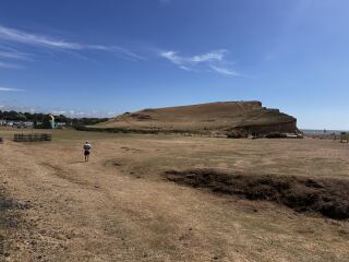 Dorset and camping in terrible weather