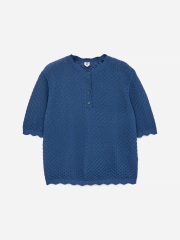 Tops with texture fabric