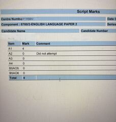 Help from an exams officer/teacher please-urgently needed.