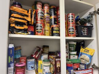HM Gov telling us to get tinned food and bottled water?