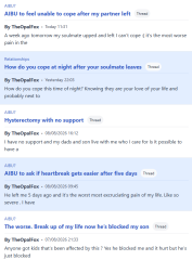 AIBU to feel unable to cope after my partner left?