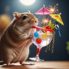 The Bluestocking Women's Pub, in which we wait excitedly for the next instalment of Gosie's adventures. Gosie, Glass and the Gerbils' Dilemma.