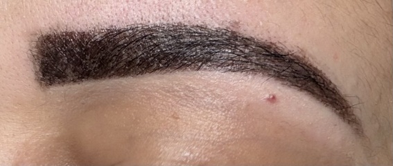 Regretting my hybrid brows they’re too dark, should I remove them?