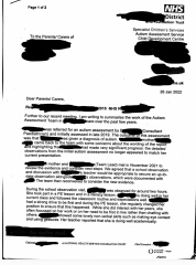 AIBU to ask for my son's ASD diagnosis to be reassessed?