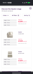DFS says sofa order was correct, but configuration is not