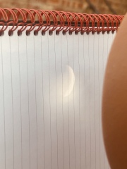 Solar eclipse this evening.