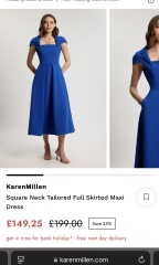 Looking for a colourful structured wedding dress that still feels bridal