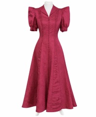 Looking for a colourful structured wedding dress that still feels bridal