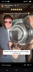 Solar eclipse idiots