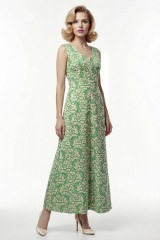 Looking for a colourful structured wedding dress that still feels bridal