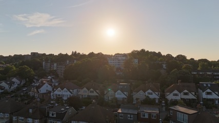 To remember that it didn’t really get dark in the 1999 eclipse?