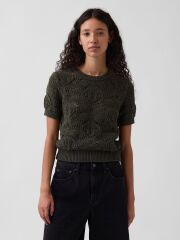 Tops with texture fabric