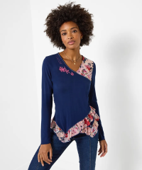 Recommendations for size 20 tops with a flattering longer length