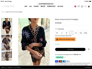 Where can I find a cardigan similar to the one in this video?