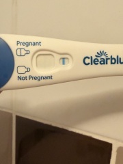 Faint positive tests after years TTC, but digital says not pregnant