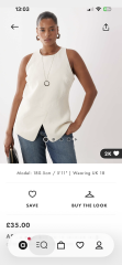 Recommendations for size 20 tops with a flattering longer length