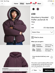 An autumn jacket or mac and what is Borg material?