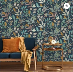 Dining room wallpaper
