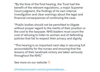 Darlington Nurses not over