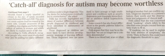 To find this view re autism frustrating