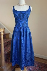 Looking for a colourful structured wedding dress that still feels bridal