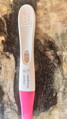 Faint positive line after two cycles trying to conceive?