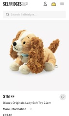 Gift ideas for 4yo that loves Lady and the Tramp
