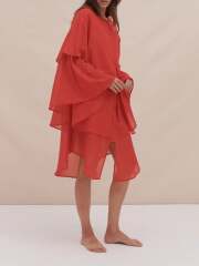 Maternity wedding guest - Two weddings, two seasons, 24 weeks pregnant