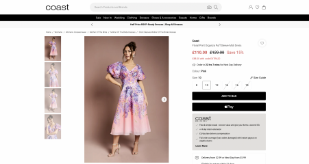 If I like this dress, as MoB..