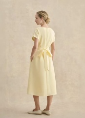 How can I accessorise this dress for a formal office?