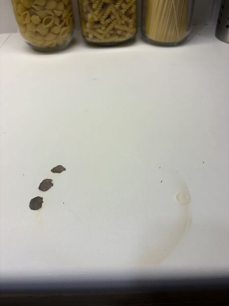 Burn on kitchen laminate worktop - how to fix?