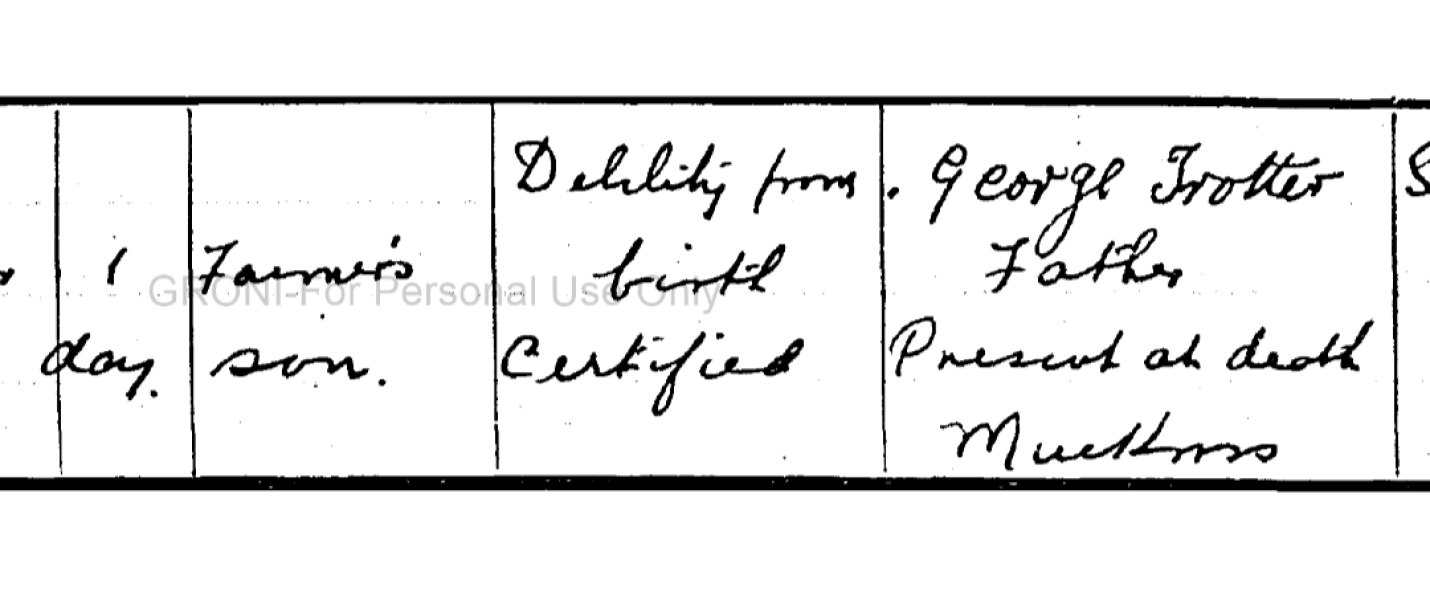 Struggling to find a death record