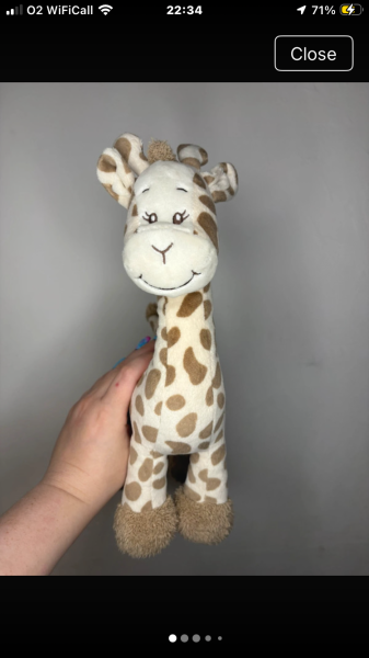 Where can I find a replacement toy giraffe for my daughter?