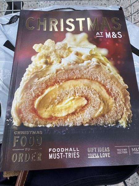 Mark & Spencer Christmas food slots