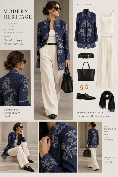 What to wear with this jacket for a daytime celebration? A challenge for you all!