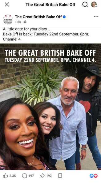 The Bake Is Back - the countdown to Great British Bake Off 2026 starts here