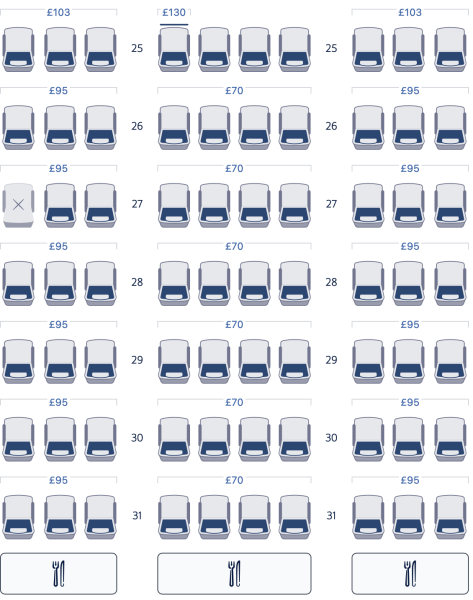 Best seats in Economy on BA - flying to and from San Francisco?