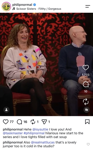 Issy Suttie sweatshirt