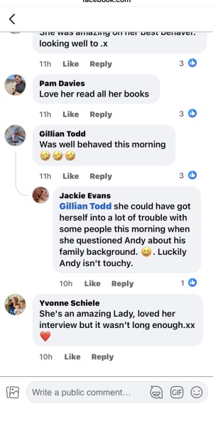 OMG Miriam Margolyes Andi Peters
