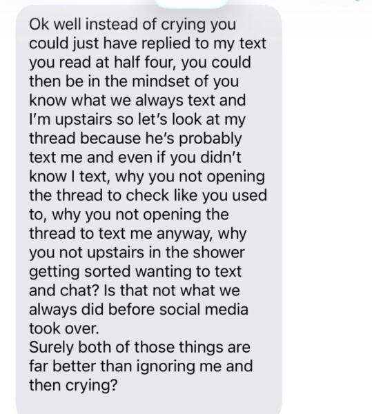 I don’t know if our marriage is going through a bad patch , or is this just our new normal