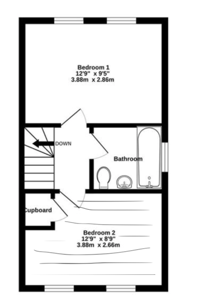 Which way should we run our new laminate flooring?