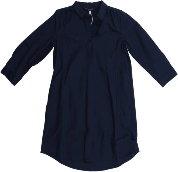 What shoes would you wear with a navy shirt dress and tights?
