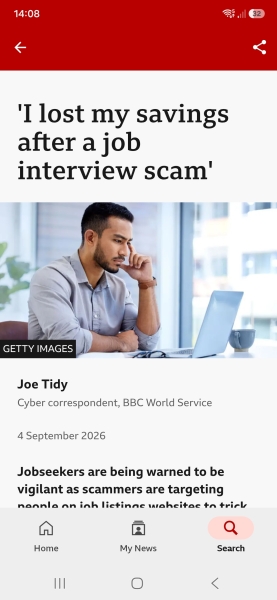 Almost got scammed by a fake job advert!